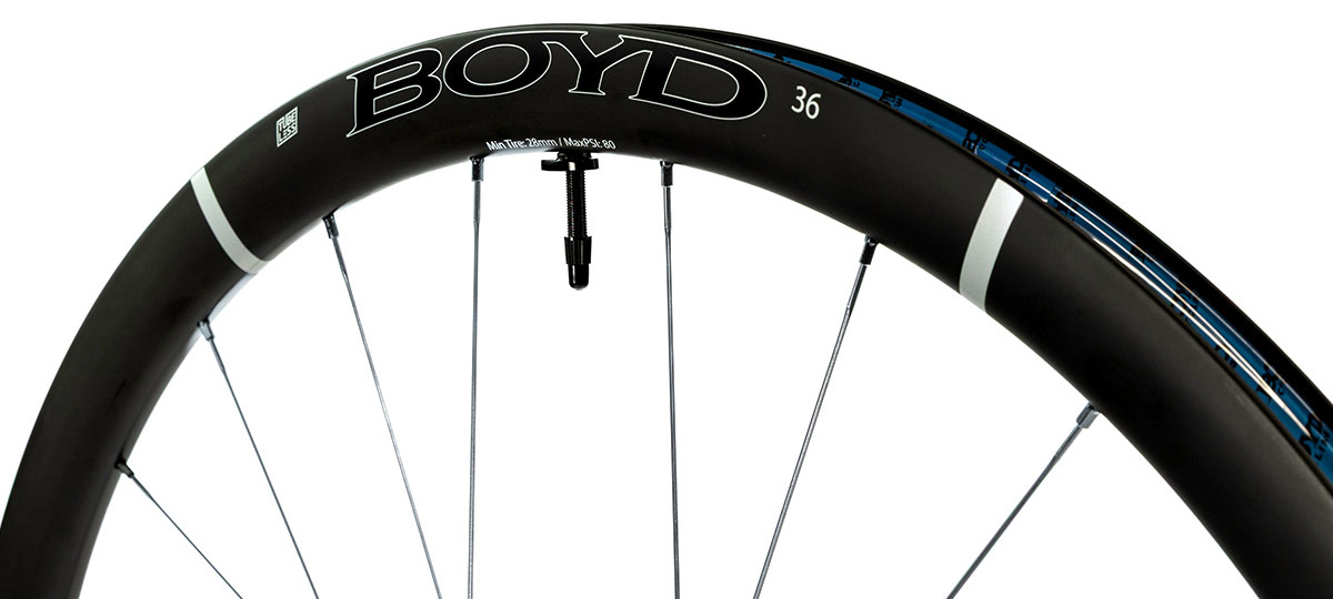 Boyd Cycling 36mm Carbon Road Disc Wheelset